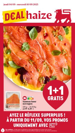 Découvrez et profitez de nos promotions de la semaine.